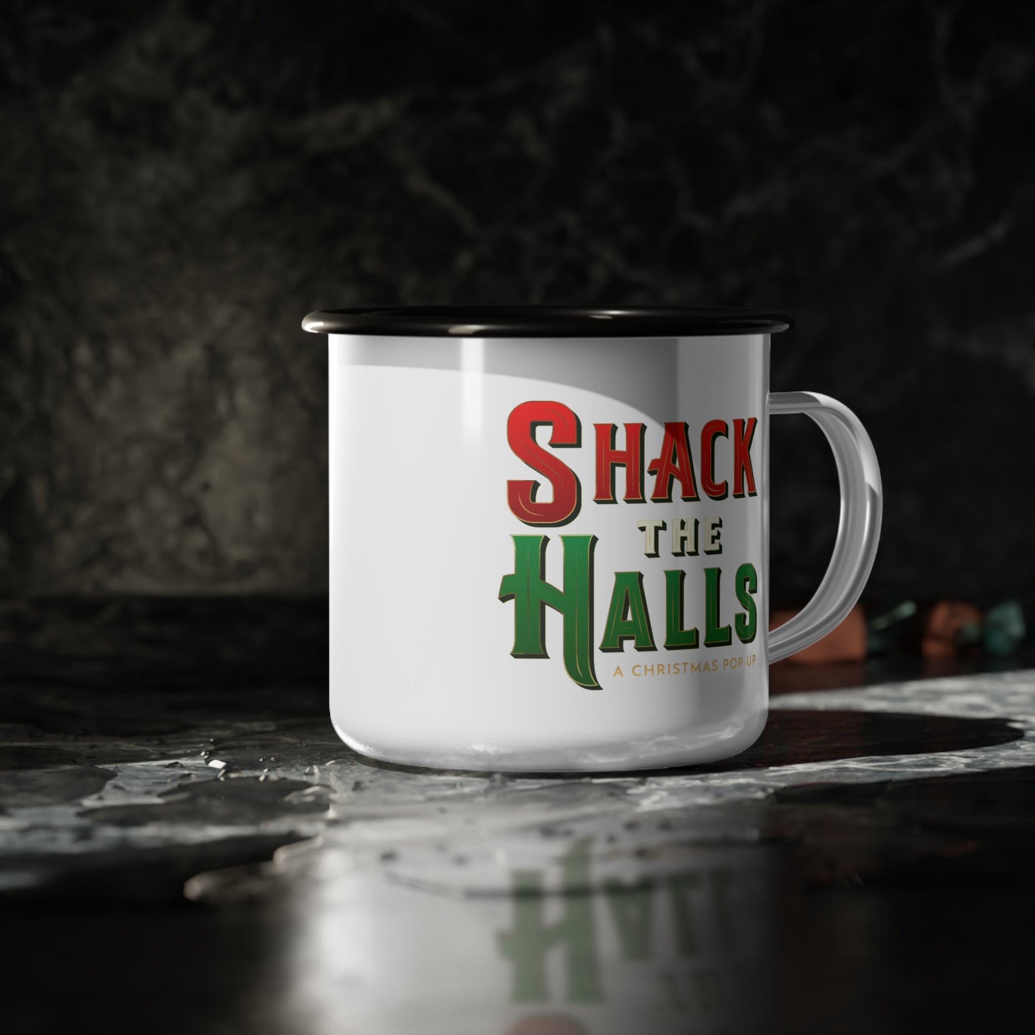 Thick & Sprucey Enamel Camp Cup