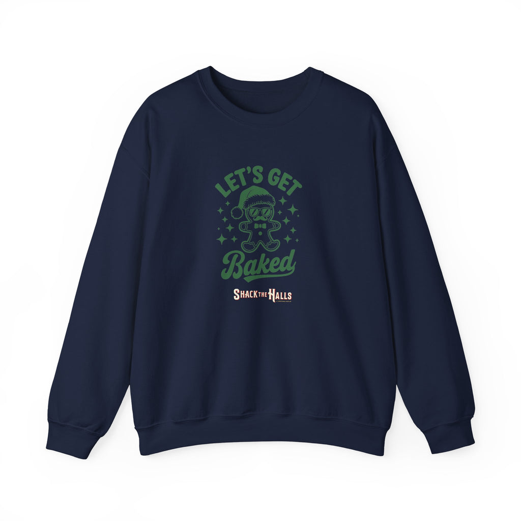 Let's Get Baked - Cozy Gift for Bakers, Christmas, Cooking Enthusiasts, Holiday Apparel, Cute Sweatshirt