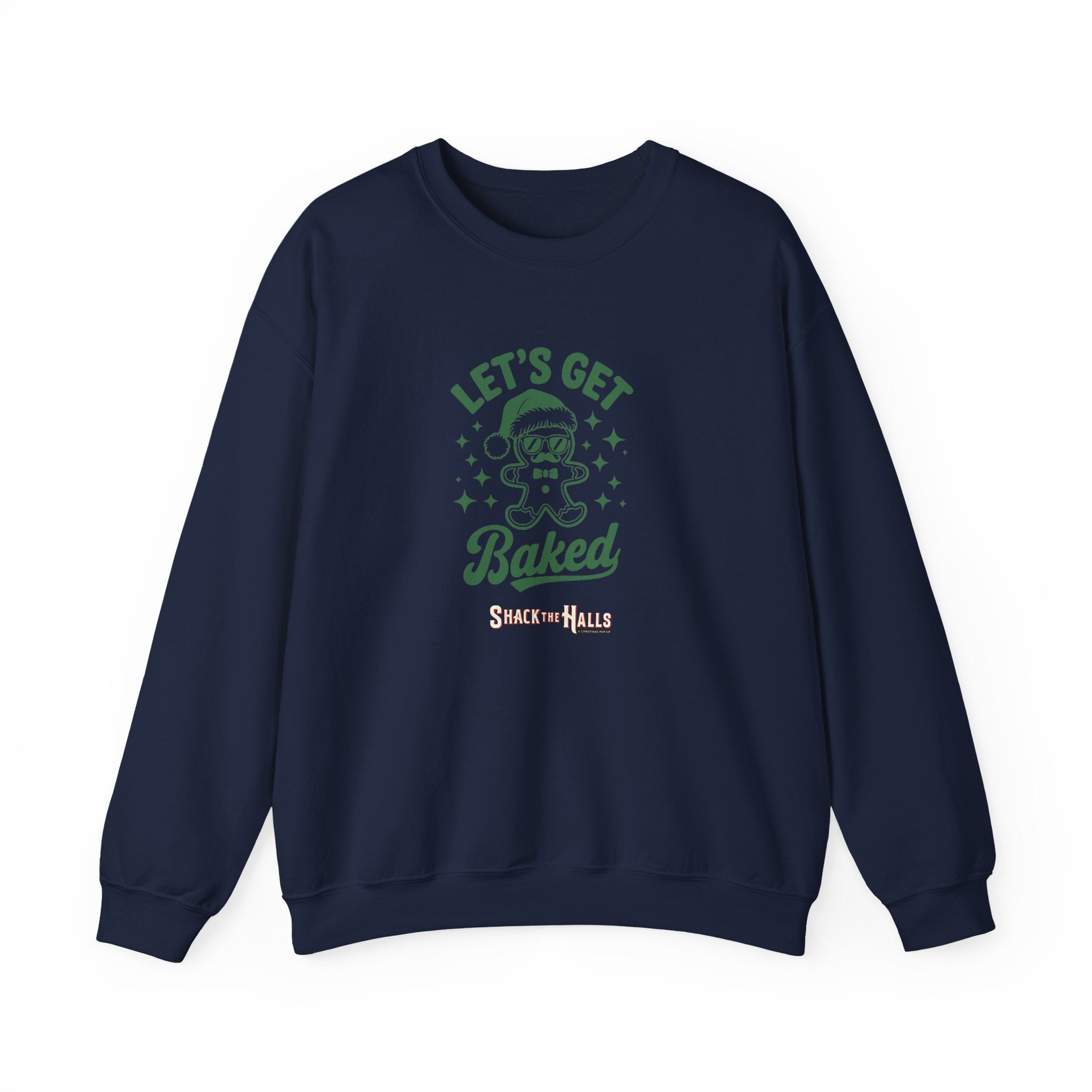 Let's Get Baked - Cozy Gift for Bakers, Christmas, Cooking Enthusiasts, Holiday Apparel, Cute Sweatshirt