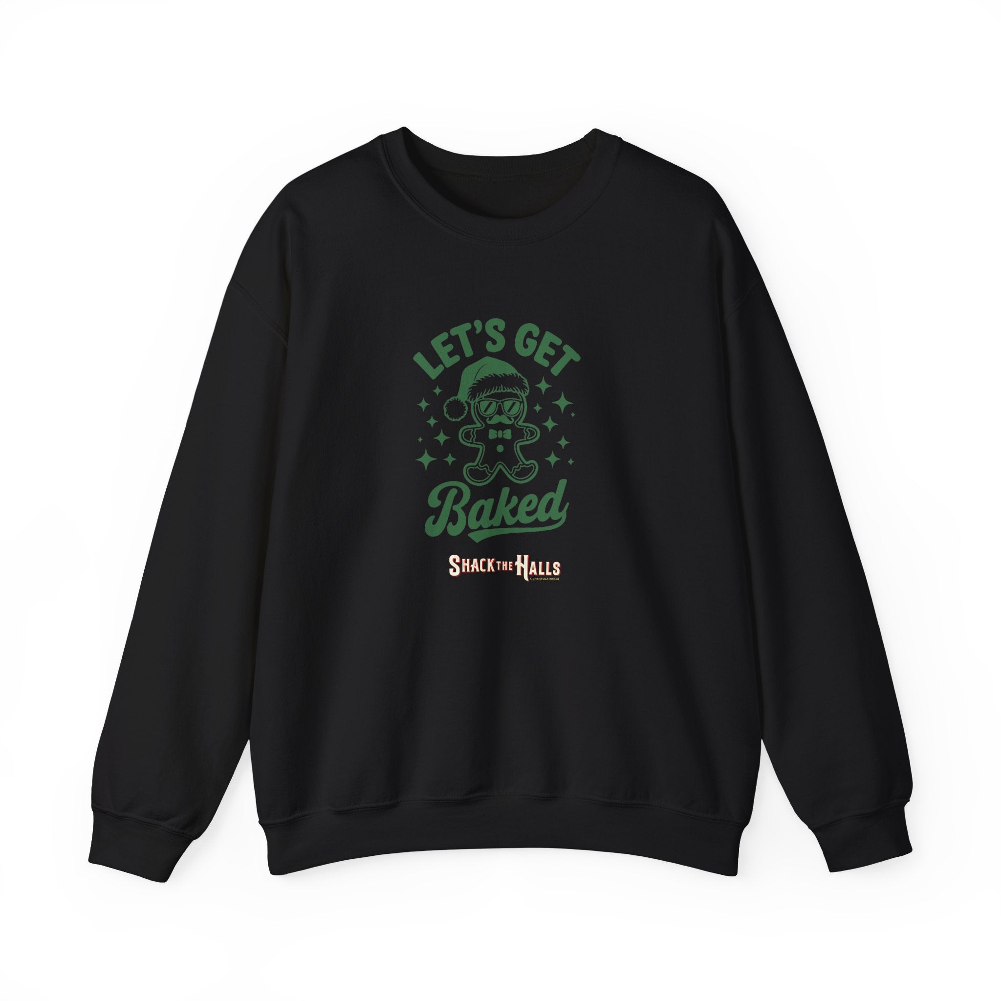 Let's Get Baked - Cozy Gift for Bakers, Christmas, Cooking Enthusiasts, Holiday Apparel, Cute Sweatshirt