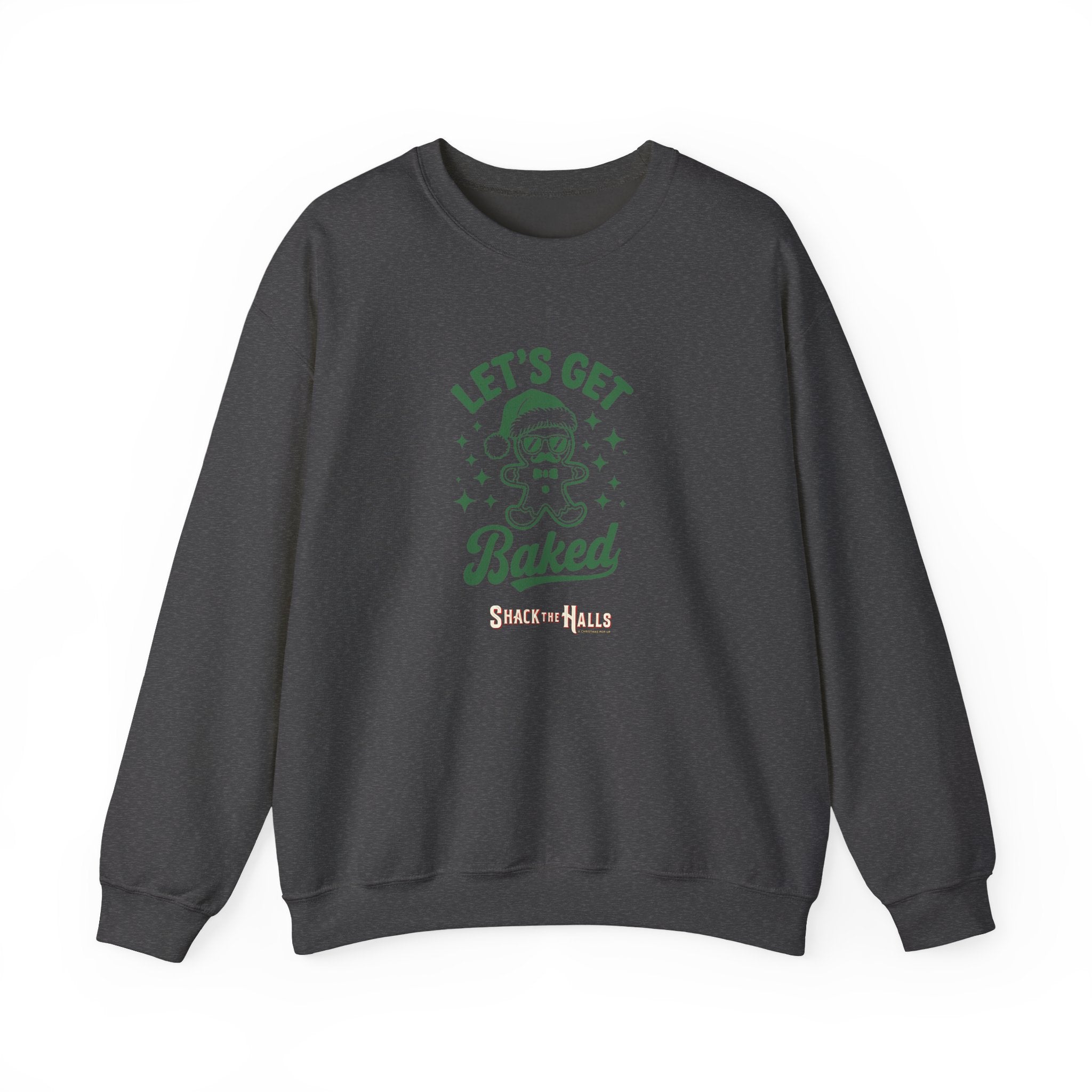 Let's Get Baked - Cozy Gift for Bakers, Christmas, Cooking Enthusiasts, Holiday Apparel, Cute Sweatshirt