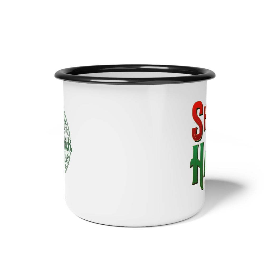 Thick & Sprucey Enamel Camp Cup