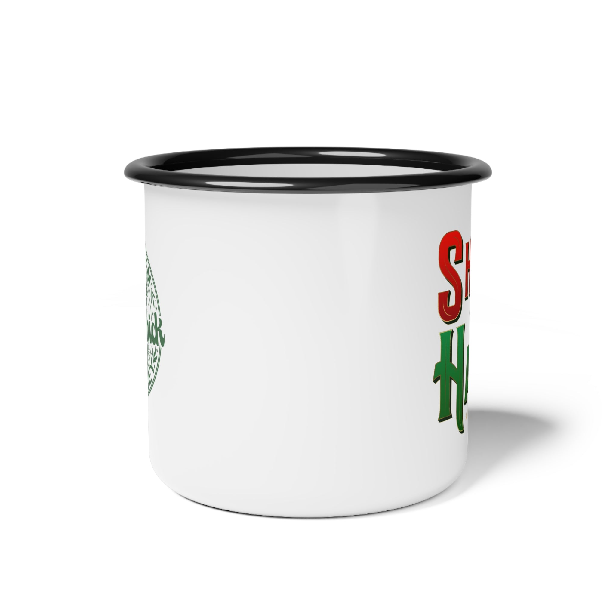 Thick & Sprucey Enamel Camp Cup