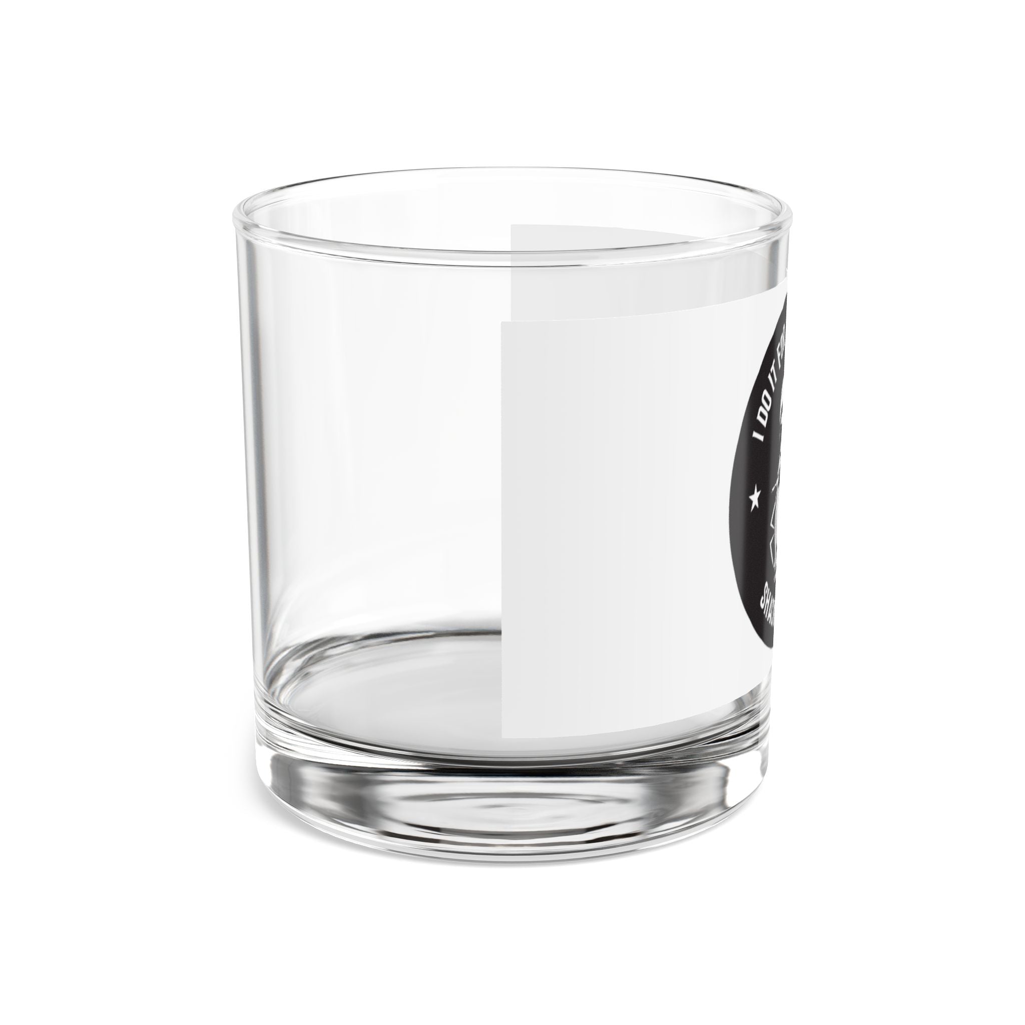 I Do It For The Ho, Ho, Ho's Rocks Glass, 10oz
